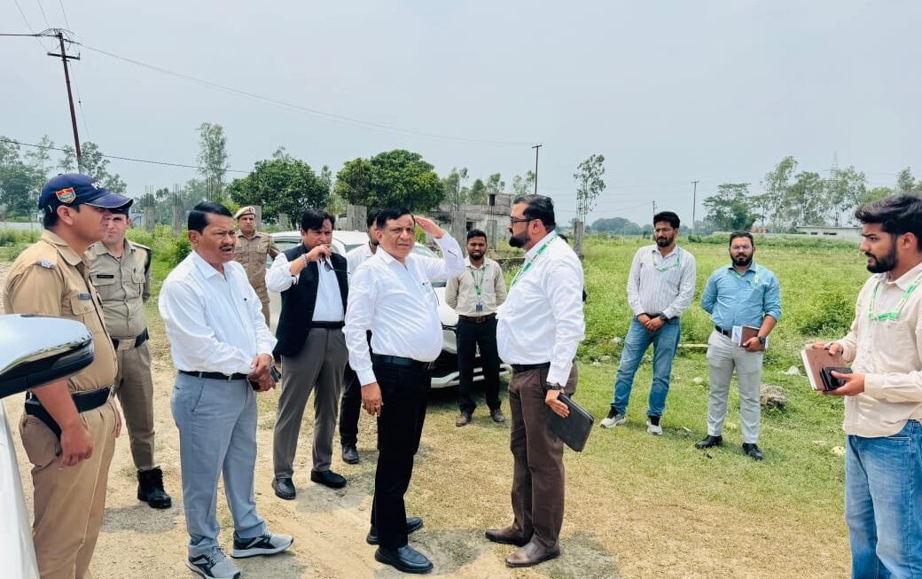 अवैध निर्माणकर्ताओं पर शिकंजा कसने मैदान में उतरे एमडीडीए उपाध्यक्ष बंशीधर तिवारी