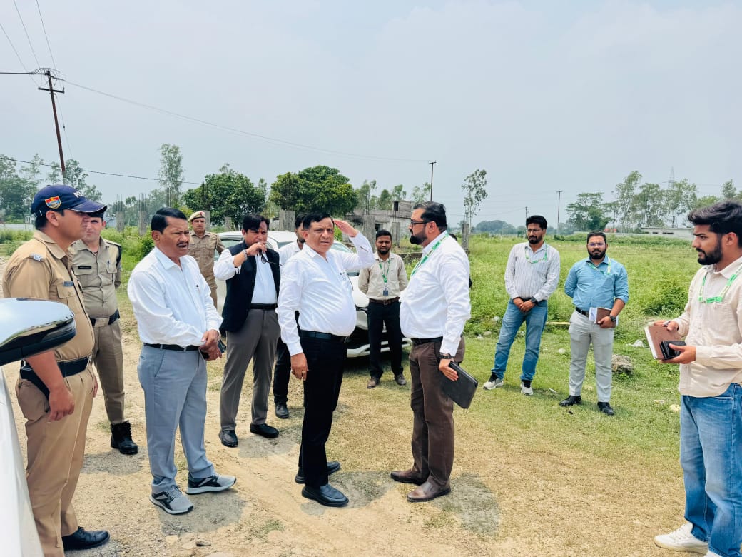 अवैध निर्माणकर्ताओं पर शिकंजा कसने मैदान में उतरे एमडीडीए उपाध्यक्ष बंशीधर तिवारी